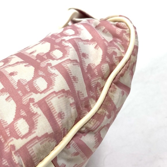 CHRISTIAN DIOR Pink Trotter Shoulder Bag